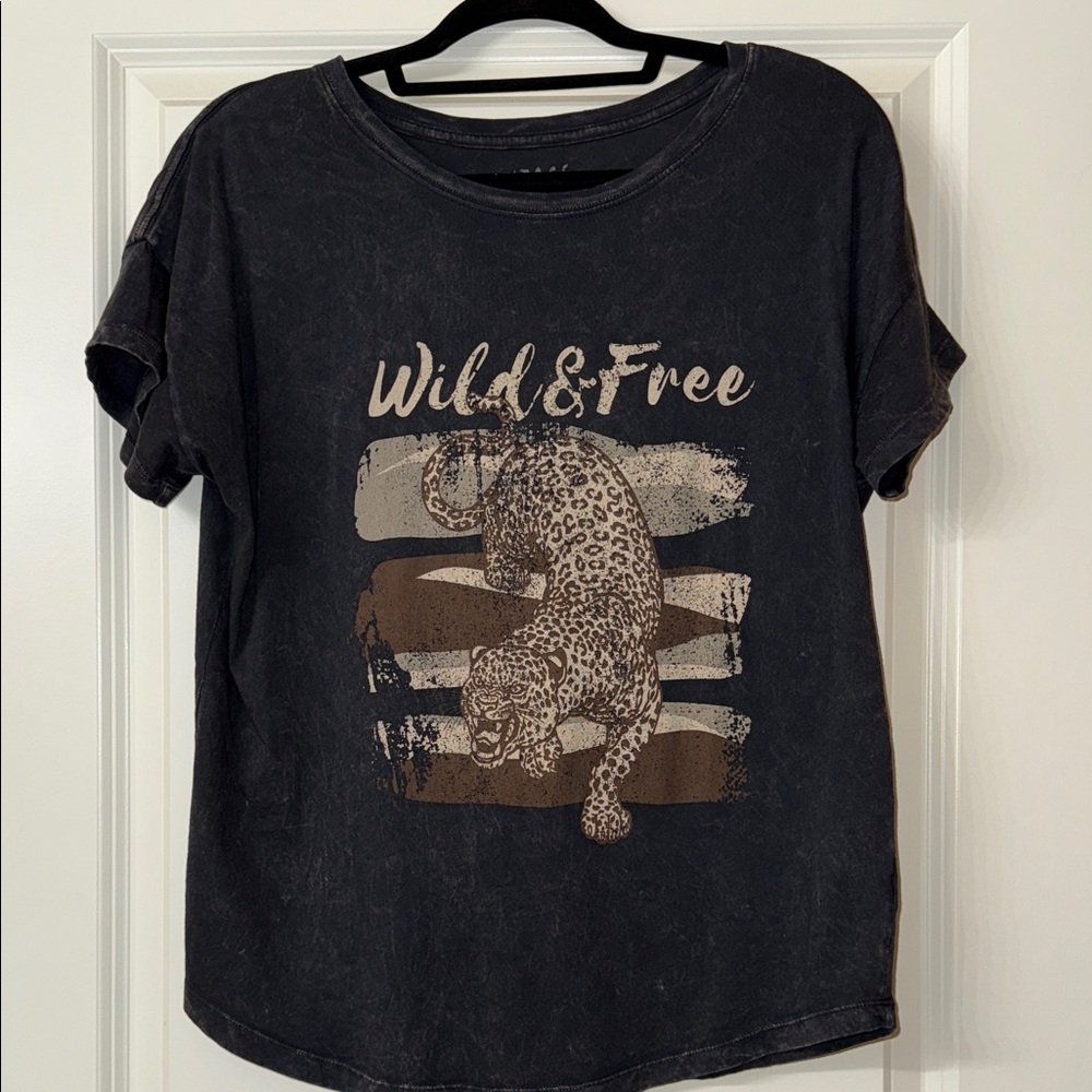 Vintage Canvas Wild & Free Top